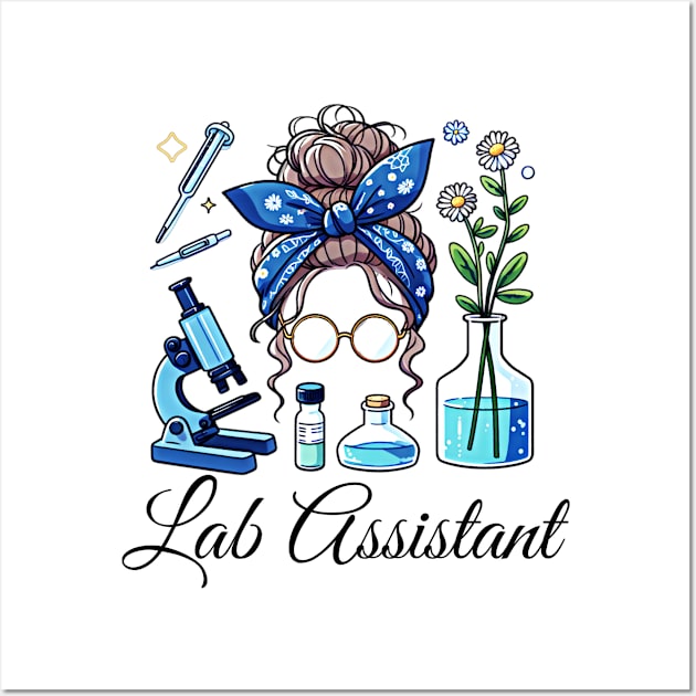 Lab assistant design Wall Art by Apparels2022